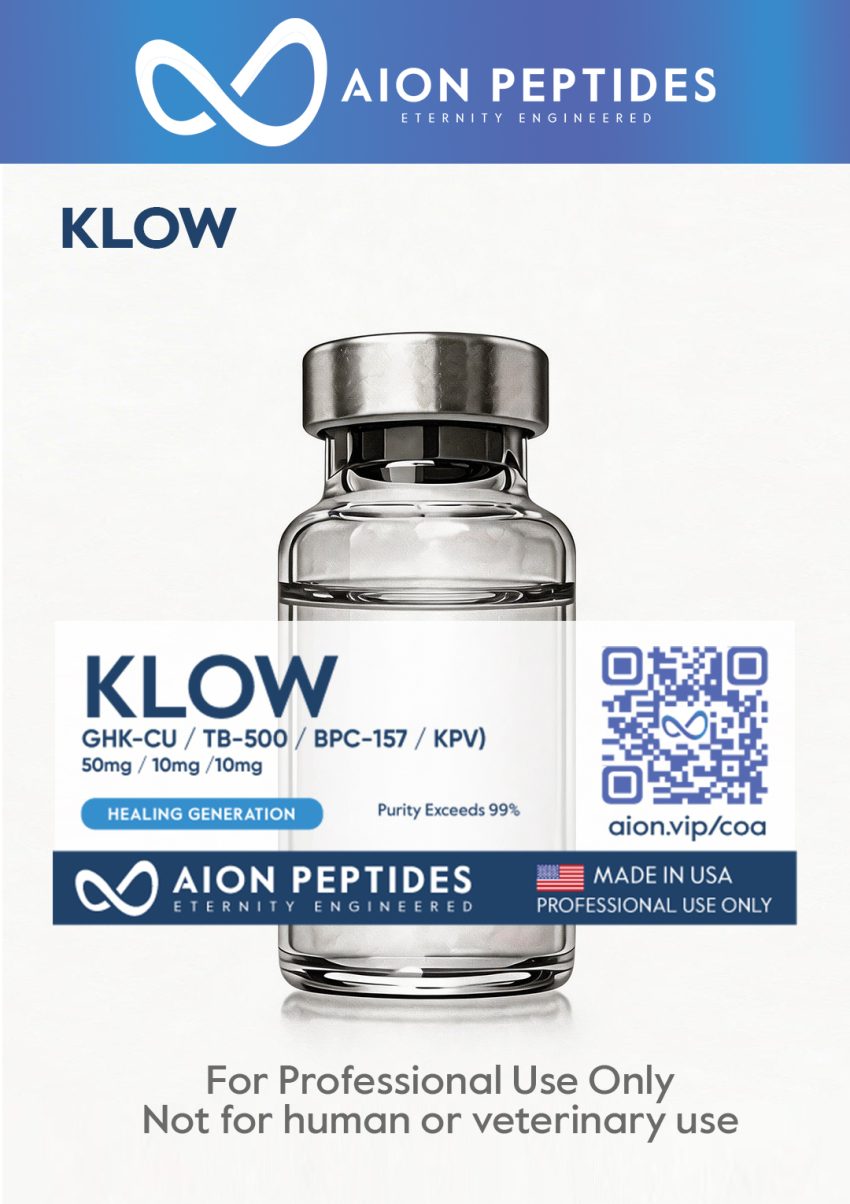 Klow-GHK-CU-TB-50- BPC-157-KPV 50/10/10 Mg